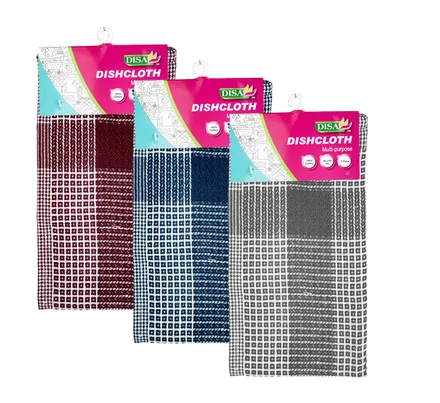 Dish Cloth Cotton Woven 45 X 60cm