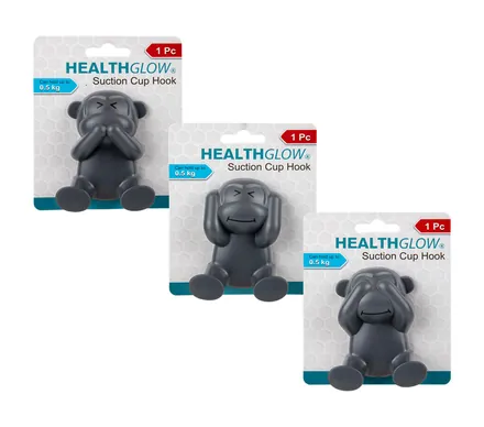 Suction Hook No Evil Monkey