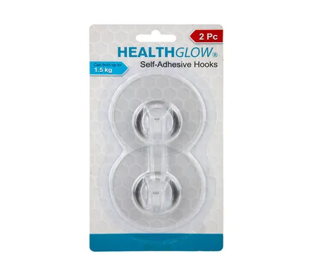 Plastic Transparent Round Hooks
