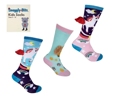 Indoor Kiddies, 3d Long Socks