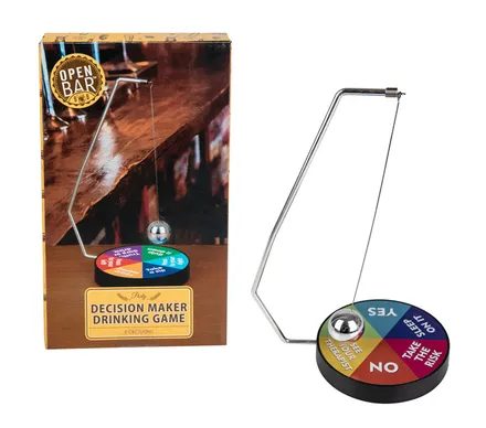 Decision Maker Drinking Game