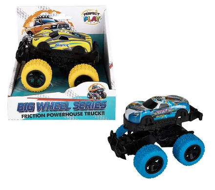 Alloy Jeep Stunt Racer, 11cm