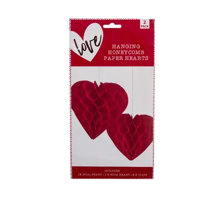 Heart Honeycomb, 2-Piece
