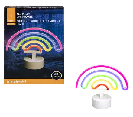 Battery Operated Neon Rainbow Light