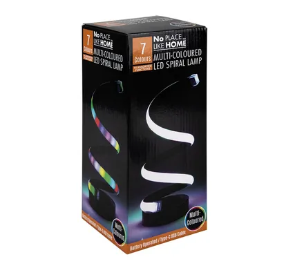 Spiral Lamp Usb And Battery Operated