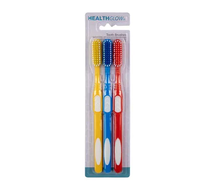 Adult Toothbrush, 3-Piece