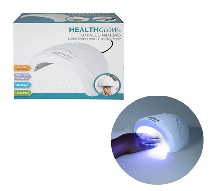 Uv Nail Lamp, 4 Time Settings, Usb