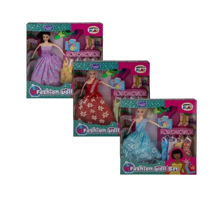 Princess Fashion Doll With Accessories