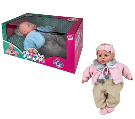 Baby Doll With Soft Body, 35cm