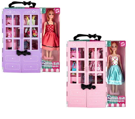 Fashion Doll & Closet Accessory Set