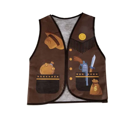 Cowboy Vest Dress Up Costume