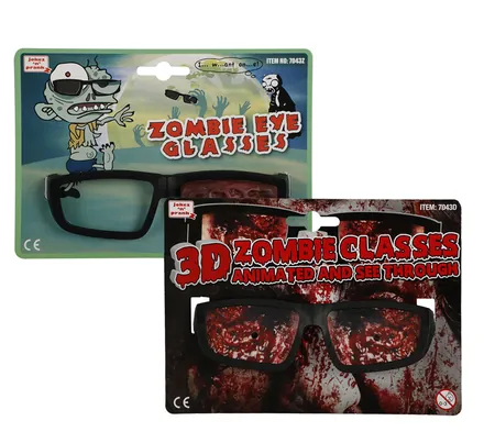 Gorey Zombie Glasses