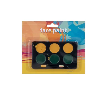 Face Painting Set, Green & Gold