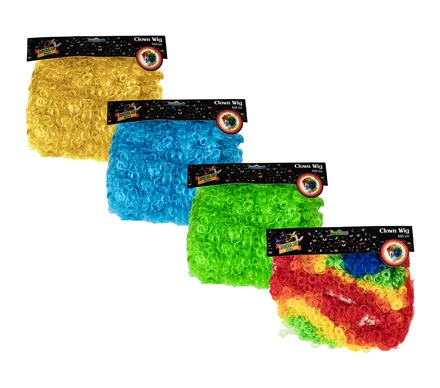 Colourful Clown Wig