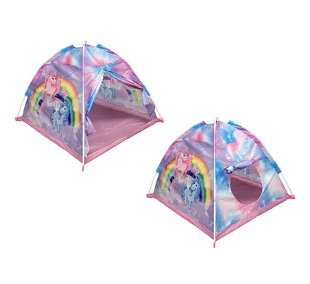 Unicorn & Rainbow Play Tent