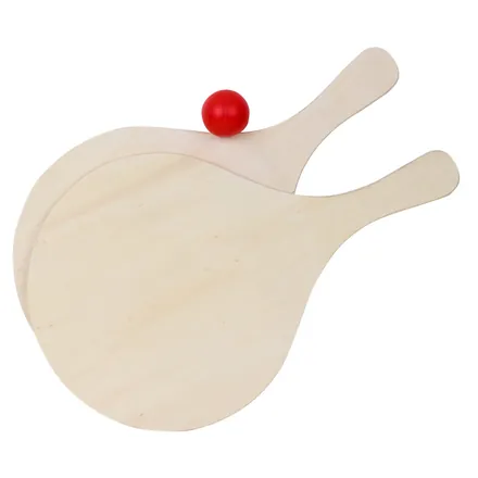 Wooden Bats & Ball Set