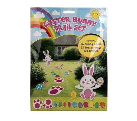 26 Bunny Paws, 13 Easter Eggs, 8 Arrows