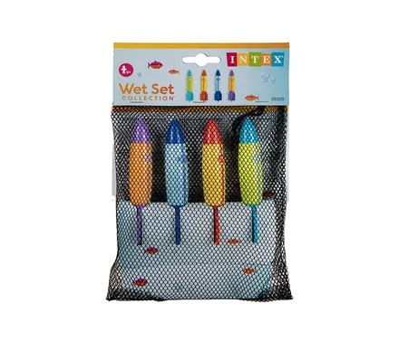 Intex Underwater Torpedos 4 Piece
