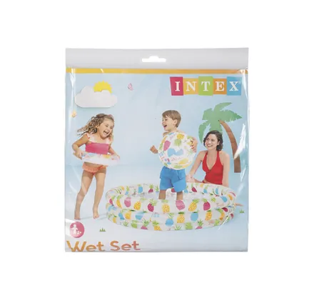 Intex Pool Set Pineaple Design 3 Piece