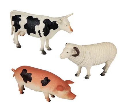 Farm Animals, Height 7-8cm