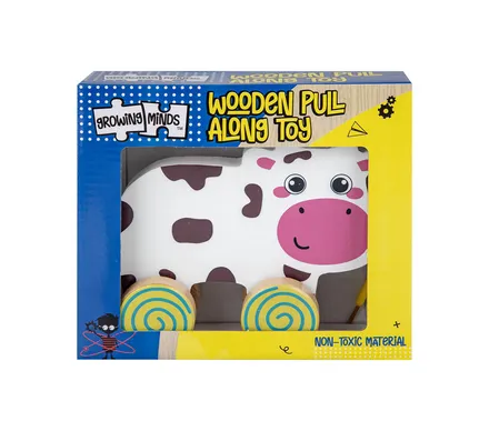 Wooden Pull Along Animal