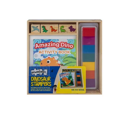 Wooden Stamper Activity Set