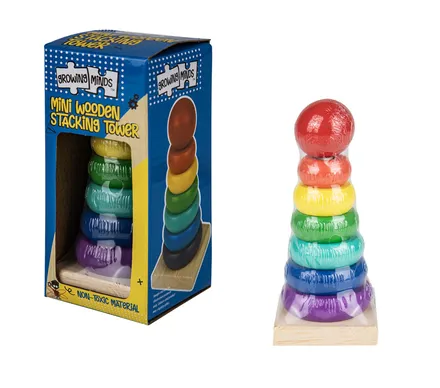 Wooden Stacking Tower