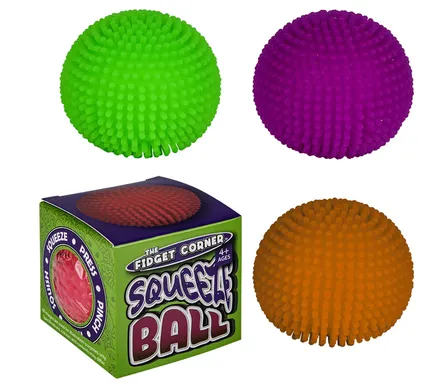 Prickly Bright Stress Puffer Ball, 7.5cm