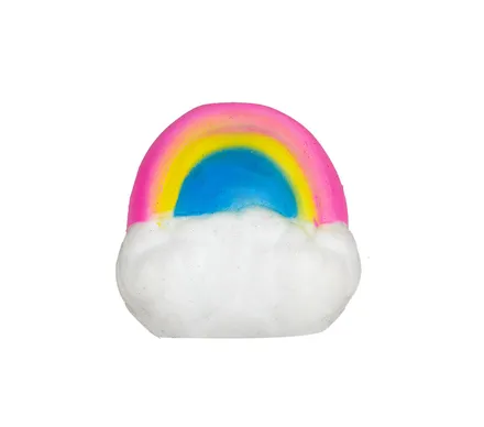 Novelty Squeeze Rainbow Cloud, 9cm
