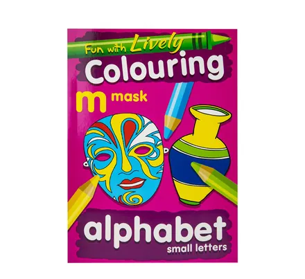 Lively Colouring Alphabet Small Letters
