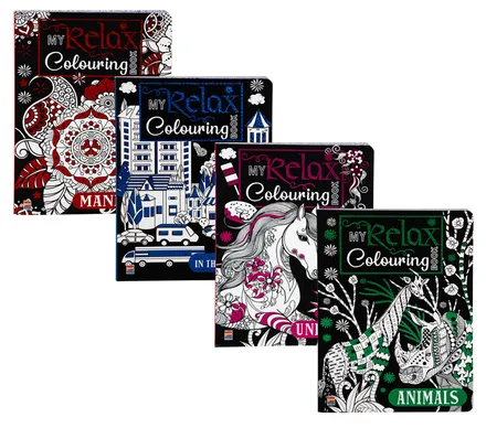 Relaxing Adult Colouring