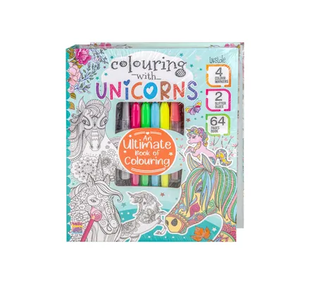 Unicorn And Princess Colouring Kit
