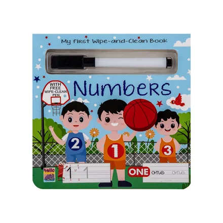 First Wipe And Write Educational Book