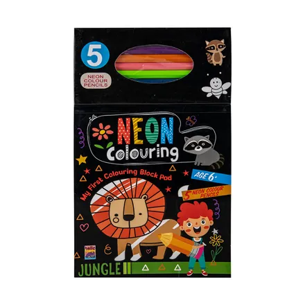Neon Colouring Book