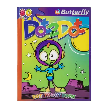 Dot-To-Dot Colouring Book