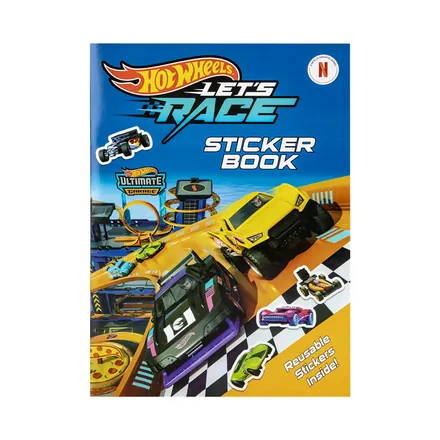 Hot Wheels Sticker Book