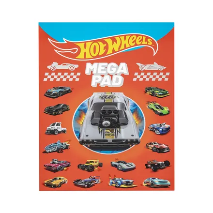 Hot Wheels Colouring Mega Pad