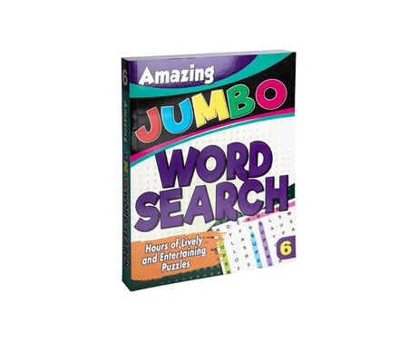 Amazing Jumbo Word Search 6