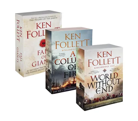 Ken Follett Large B-Format Novels