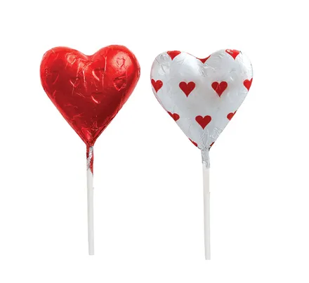 Chocolate Heart Lolly, 28g