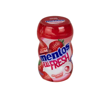 Mentos Gum Nano Bottle Strawberry 10pc