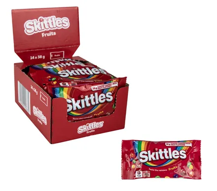Skittles Fruits, 38g