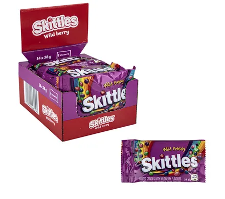 Skittles Wildberry, 38g