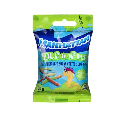 Manhattan Mini Sour Worms