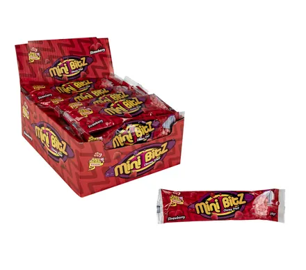 Mini Bitz Strawberry, 50g