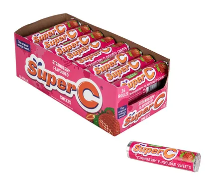 Super C Rolls Strawberry