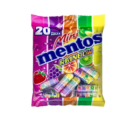 Mentos Mini Rainbow Rolls