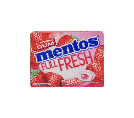 Mentos Gum Blister Strawberry
