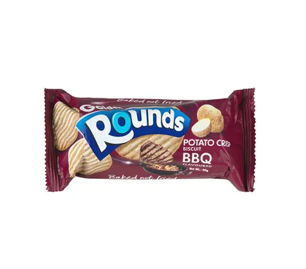Golden Rounds Potato Biscuit Barbeque