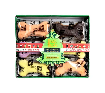 Best Buds Christmas Dog Biscuits